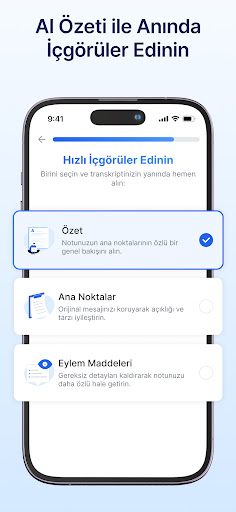 Transkriptor: Konuşmadan Metne ekran görüntüsü