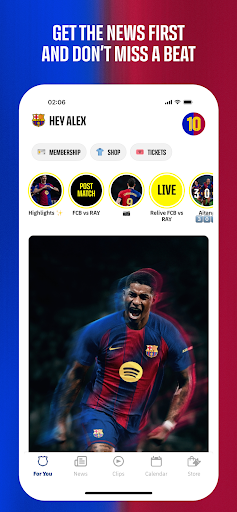 FC Barcelona Official App ekran görüntüsü