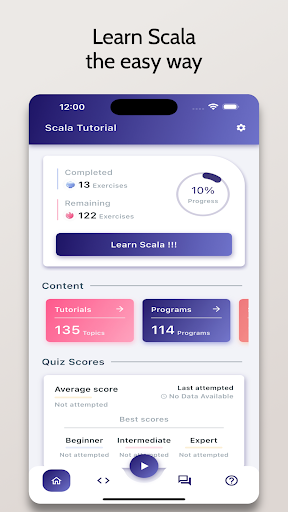 Learn Scala - OnePercent ekran görüntüsü