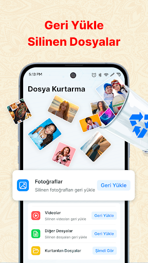 Fotoğraf ve Dosya Kurtarma ekran görüntüsü