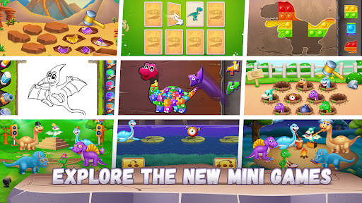 Dino World - Dino Care Games ekran görüntüsü