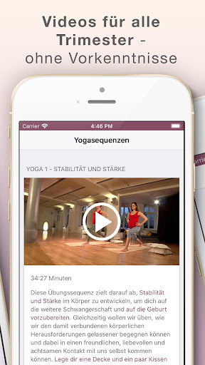 Schwangerschaftsyoga Workouts ekran görüntüsü
