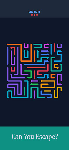 Arrow maze puzzle ekran görüntüsü