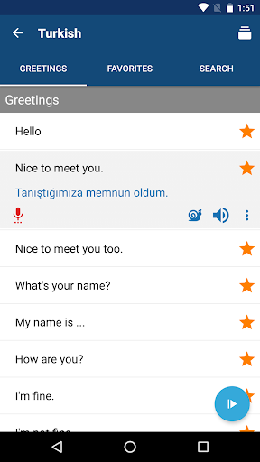 Learn Turkish Phrases ekran görüntüsü