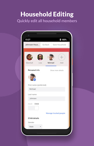Planning Center Check-Ins ekran görüntüsü