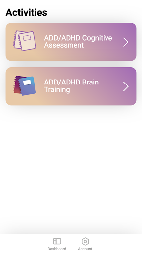 ADHD - Cognitive Research ekran görüntüsü
