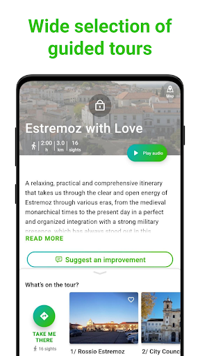 Estremoz Tour Guide:SmartGuide ekran görüntüsü
