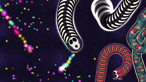 Worm.io - Snake & Worm IO Game ekran görüntüsü