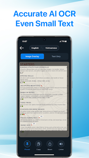 CamAI Translator - Translate ekran görüntüsü
