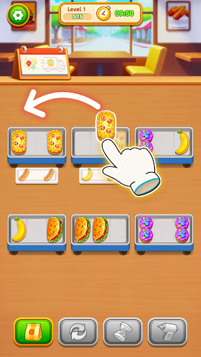 Grill Sort - Food Sort Games ekran görüntüsü