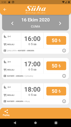 Süha Turizm ekran görüntüsü