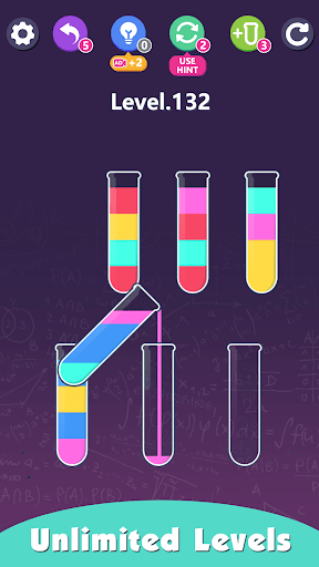 Water Color Sort Puzzle Game ekran görüntüsü