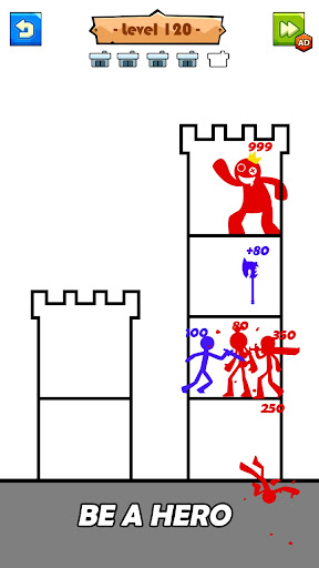 Stick Hero: Tower Battle ekran görüntüsü