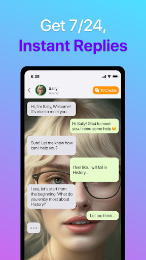 Chatty: AI Roleplay Characters ekran görüntüsü