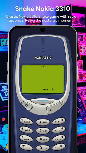 Snake Nokia 3310 ekran görüntüsü