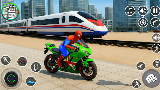 Spider Rope Hero Rescue 3D ekran görüntüsü
