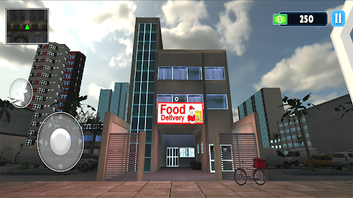 Bicycle Food Delivery Game 3D ekran görüntüsü