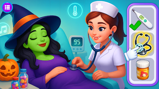Halloween Mom Story Game ekran görüntüsü
