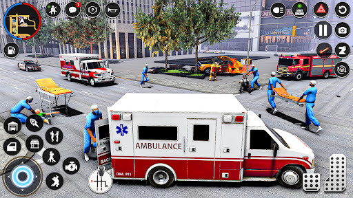 Ambulance Rescue Doctor Games ekran görüntüsü