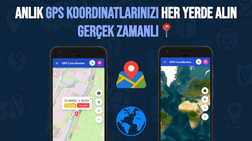 GPS Koordinat Takipçisi ekran görüntüsü