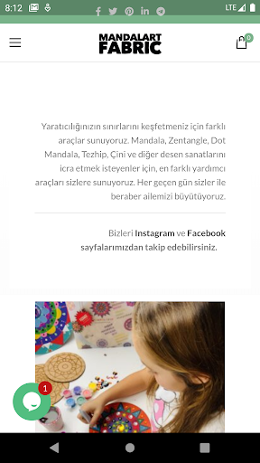 Mandalart Fabric ekran görüntüsü