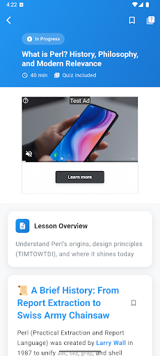 Learn Perl Programming ekran görüntüsü