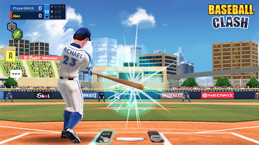Baseball Clash: Real-time game ekran görüntüsü