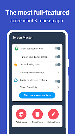 ScreenMaster:Screenshot Markup ekran görüntüsü