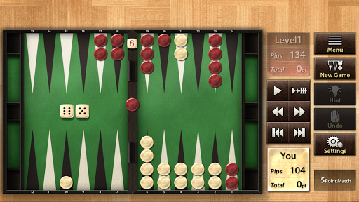 The Backgammon ekran görüntüsü