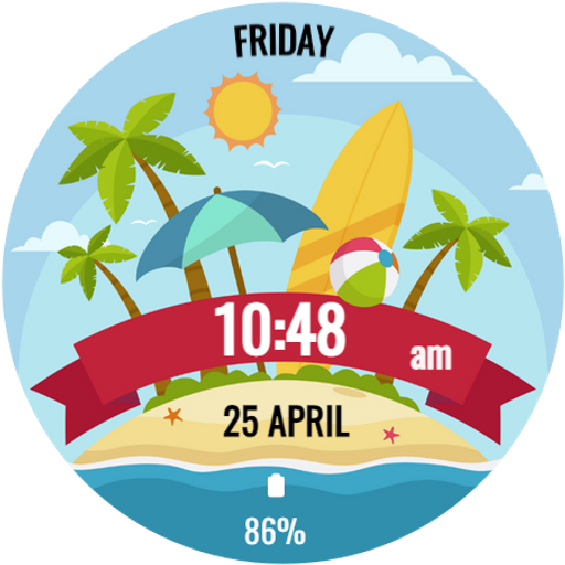 Summer Island Time Watch