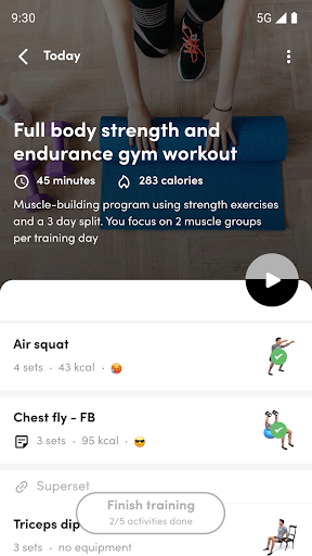 Social Gym ekran görüntüsü