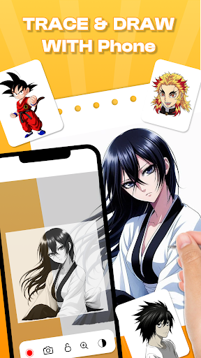 Draw Anime: AR Drawing Trace ekran görüntüsü