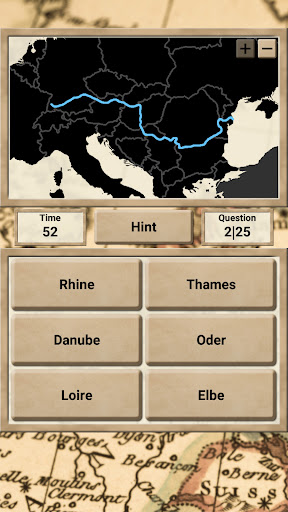 Europe Geography - Quiz Game ekran görüntüsü