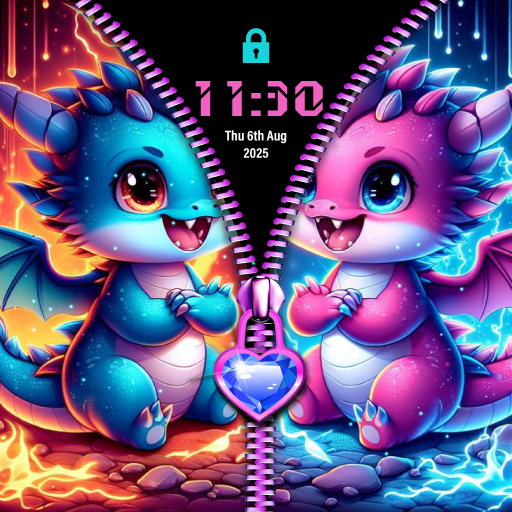 Wallpaper & Zipper Lock Screen