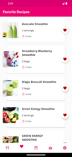 Energy Smoothie Recipes ekran görüntüsü