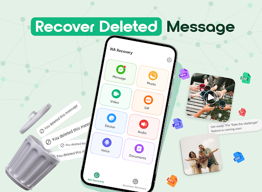 Recover Deleted Messages Chat ekran görüntüsü