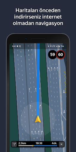 Yandex Navigator ekran görüntüsü