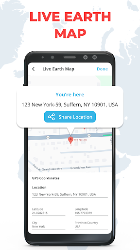 GPS Camera: Tracking Earth Map ekran görüntüsü