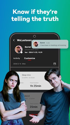 WeLastseen: Chat App tracker ekran görüntüsü