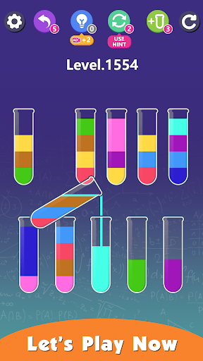 Water Color Sort Puzzle Game ekran görüntüsü