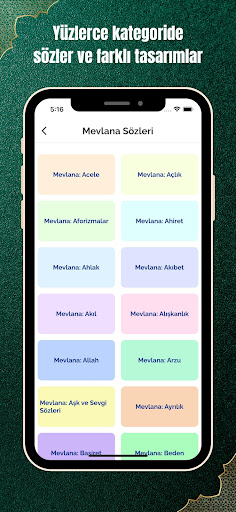 Resimli Mevlana Sözleri ekran görüntüsü