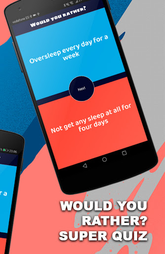 Would you rather? Quiz game ekran görüntüsü