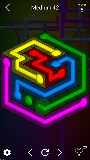 Cube Link: Connect the Dots ekran görüntüsü