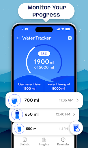 Hydro-Fit: Workout & Hydration ekran görüntüsü