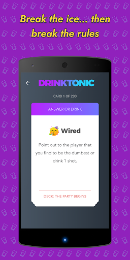 Drinktonic (drinking game) ekran görüntüsü
