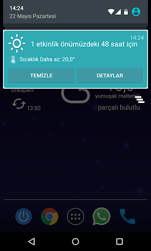 Hava Durumu Uyarıları ekran görüntüsü