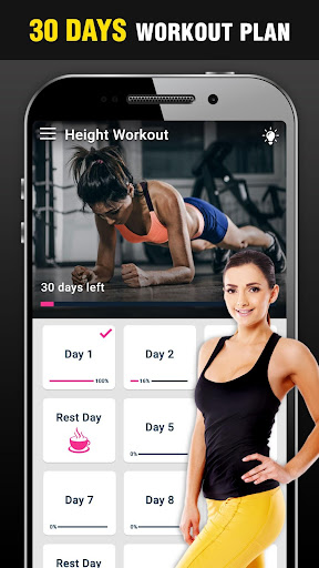 Height Increase Exercises App ekran görüntüsü