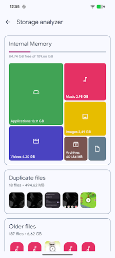 Solid Explorer File Manager ekran görüntüsü