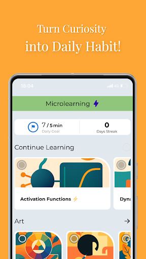 Snapwise: Daily Micro Learning ekran görüntüsü