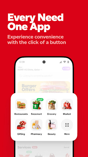 Snoonu Food & Grocery Delivery ekran görüntüsü